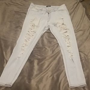 Light wash ripped Jeans